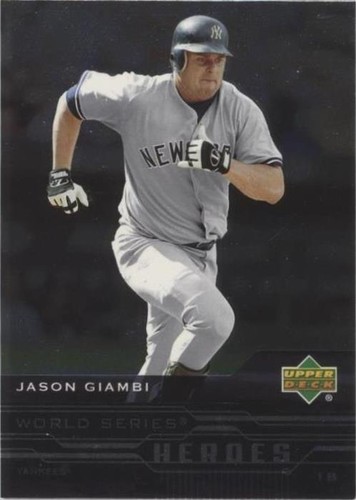 2005 Upper Deck - Jason Giambi #WS-29
