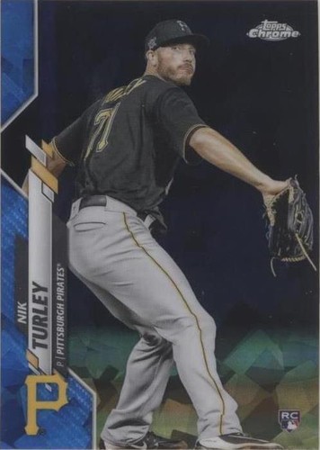 2020 Topps Chrome Update Series Sapphire Edition - Nik Turley #U-112