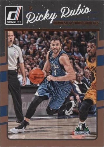 2016-17 Panini Donruss - Ricky Rubio #127