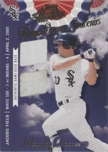 2001 Playoff Absolute Memorabilia - Magglio Ordonez #OD-50