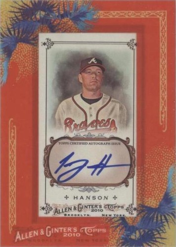 2010 Topps Allen & Ginter's - Tommy Hanson #AGA-TH