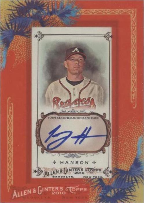 Topps Allen & Ginter's 2010 - Tommy Hanson #AGA-TH