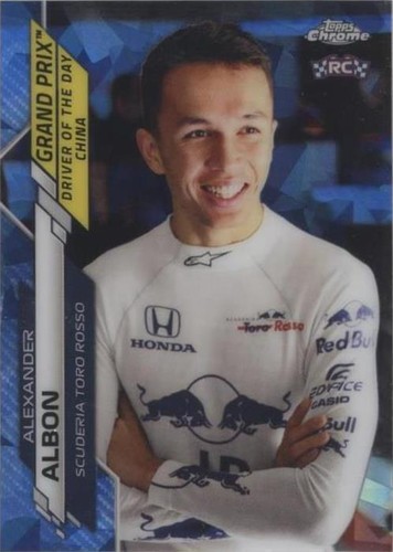 2020 Topps Chrome Sapphire Edition Formula 1 - Alexander Albon #156