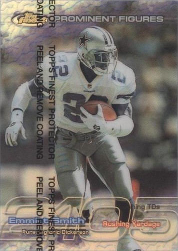 1999 Topps Finest Emmitt Smith #PF34