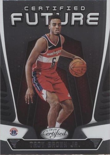 2018-19 Panini Certified - Troy Brown Jr. #CF-15