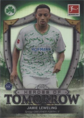 2021-22 Topps Chrome Bundesliga Jamie Leweling #HT-JL