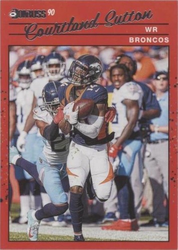 2020 Panini Donruss Courtland Sutton #R90-CS
