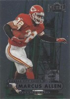 1998 Metal Universe Marcus Allen #35