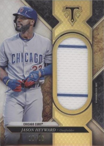 2017 Topps Triple Threads - Jason Heyward #SJR-JH