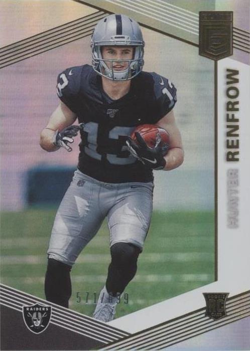 2019 Panini Donruss Elite Hunter Renfrow #159