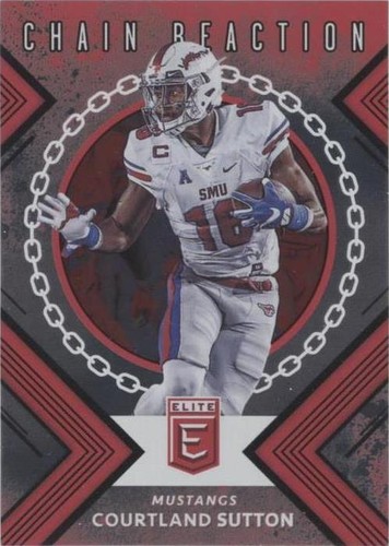 2018 Panini Elite Draft Picks Courtland Sutton #6