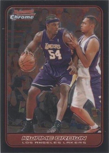 2006-07 Bowman Draft Picks & Stars - Kwame Brown #88