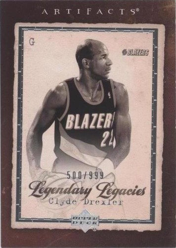 2007-08 Upper Deck Artifacts - Clyde Drexler #161