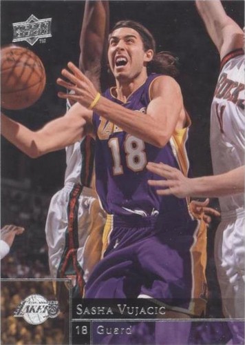 2009-10 Upper Deck - Sasha Vujacic #85