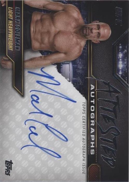 2024 Topps UFC Knockout - Mark Coleman #ATT-MCN
