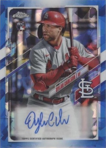 2021 Topps Chrome Update Series Sapphire Edition - Dylan Carlson #RA-DC