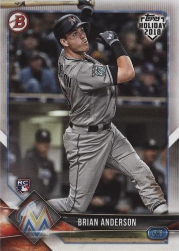 2018 Topps Holiday Bowman - Brian Anderson #TH-BA