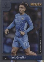 2021-22 Topps Merlin Collection Chrome UCL Jack Grealish #140