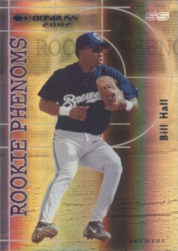 2002 Donruss The Rookies - Bill Hall #RP-12