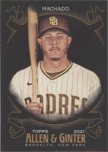 2021 Topps Allen & Ginter's X - Manny Machado #6