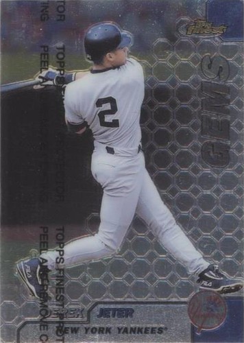 1999 Topps Finest - Derek Jeter #115