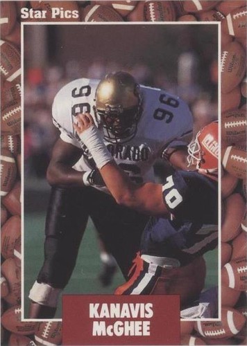 1991 Star Pics Kanavis McGhee #34