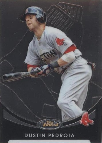 2010 Topps Finest - Dustin Pedroia #72
