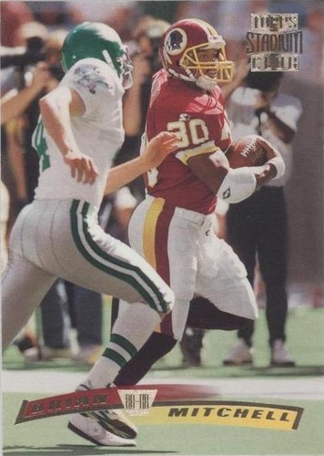 1996 Topps Stadium Club Brian Mitchell #224