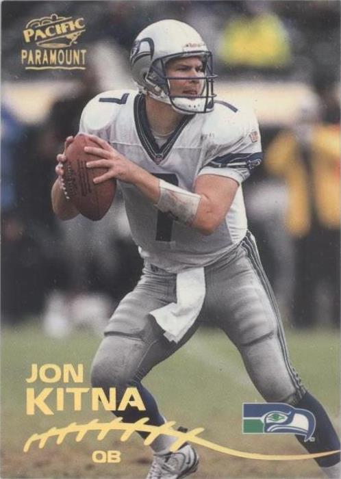 1998 Pacific Paramount Jon Kitna #218