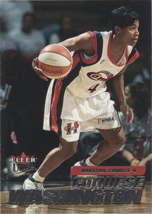 2001 Fleer Ultra WNBA - Coquese Washington #97