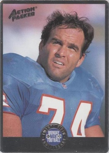 1994 Action Packed Monday Night Football Bruce Matthews #42