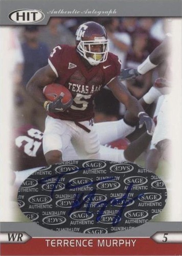 2005 SAGE Hit Terrence Murphy #A45