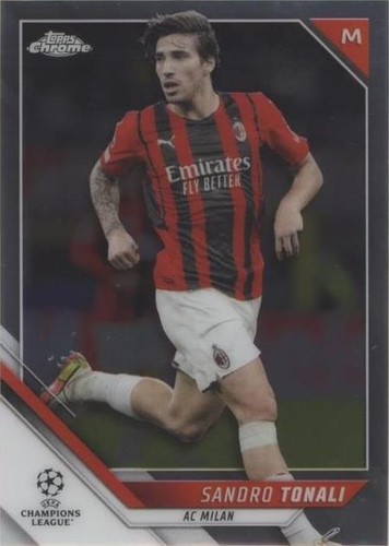 2021-22 Topps Chrome UCL Sandro Tonali #147