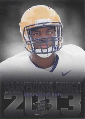 2013 Press Pass Barkevious Mingo #31