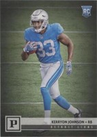 2018 Panini Kerryon Johnson #317