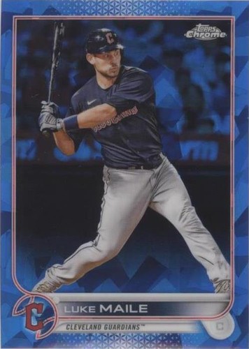 2022 Topps Chrome Update Series Sapphire Edition - Luke Maile #US326