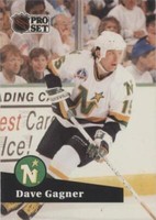 1991-92 Pro Set - Dave Gagner #108