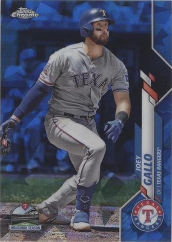2020 Topps Chrome Sapphire Edition - Joey Gallo #415