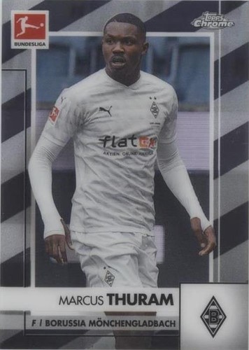 2023-24 Topps Marcus Thuram Ultimate Stage Chrome 1/1 Gold
