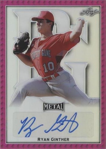 2020 Leaf Perfect Game All-American Classic - Ryan Ginther #BA-RG2
