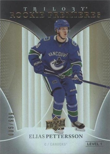 2018-19 Upper Deck Trilogy - Elias Pettersson #80