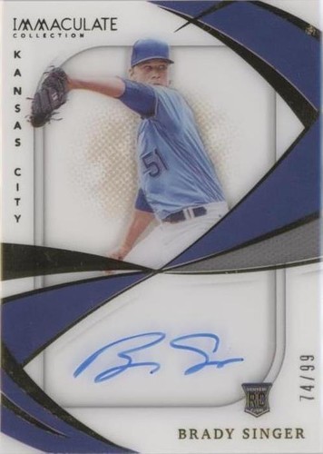 2021 Panini Immaculate Collection - Brady Singer #SS-BS