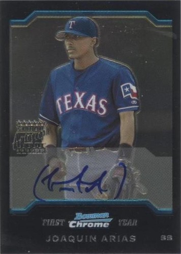 2004 Bowman Chrome - Joaquin Arias #346