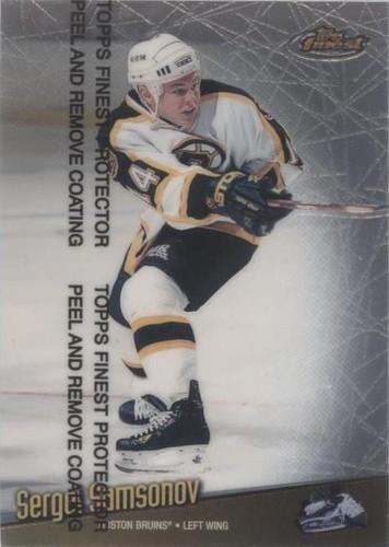 1998-99 Topps Finest - Sergei Samsonov #48
