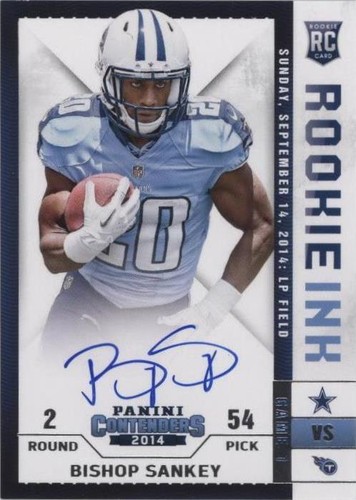 2014 Panini Contenders Bishop Sankey #RRI-BS