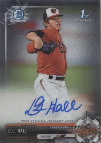 2017 Bowman Draft - DL Hall #CDA-DH