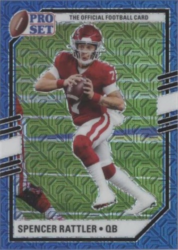 2022 Leaf Pro Set Draft Spencer Rattler #PSB-SR1