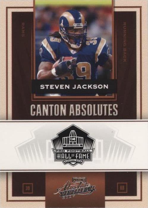 2007 Playoff Absolute Memorabilia Steven Jackson #CA-24