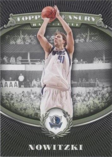 2008-09 Topps Treasury - Dirk Nowitzki #41