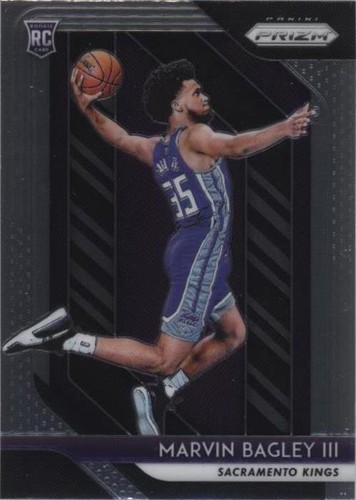 MARVIN BAGLEY III 2018-19 PRIZM RC #181 RED WHITE & BLUE
